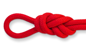 1/2" Double Braid Red Shorts