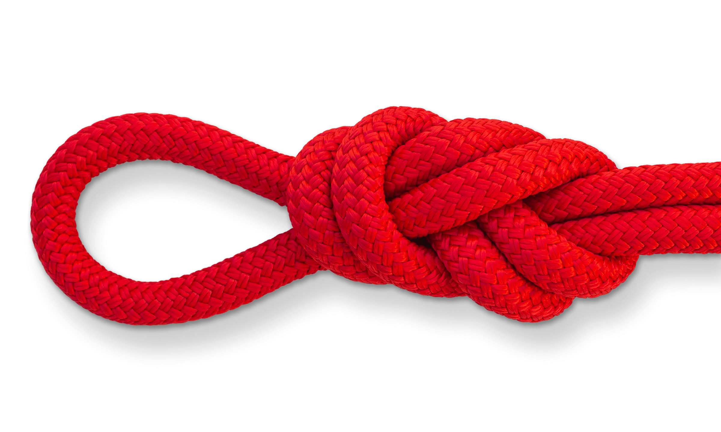 1/2" Double Braid Red Shorts