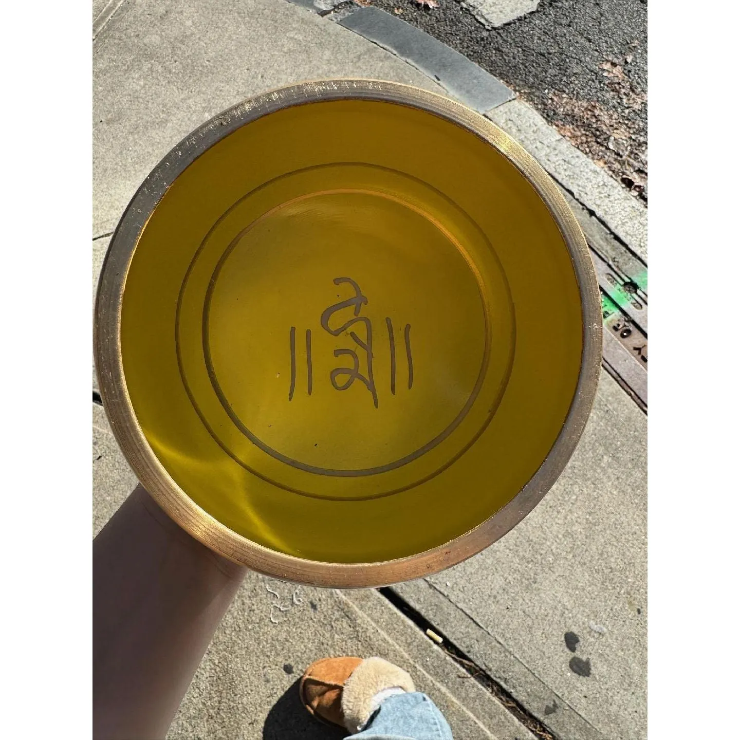 6" Tibetan Brass Singing Bowls ~ Handmade