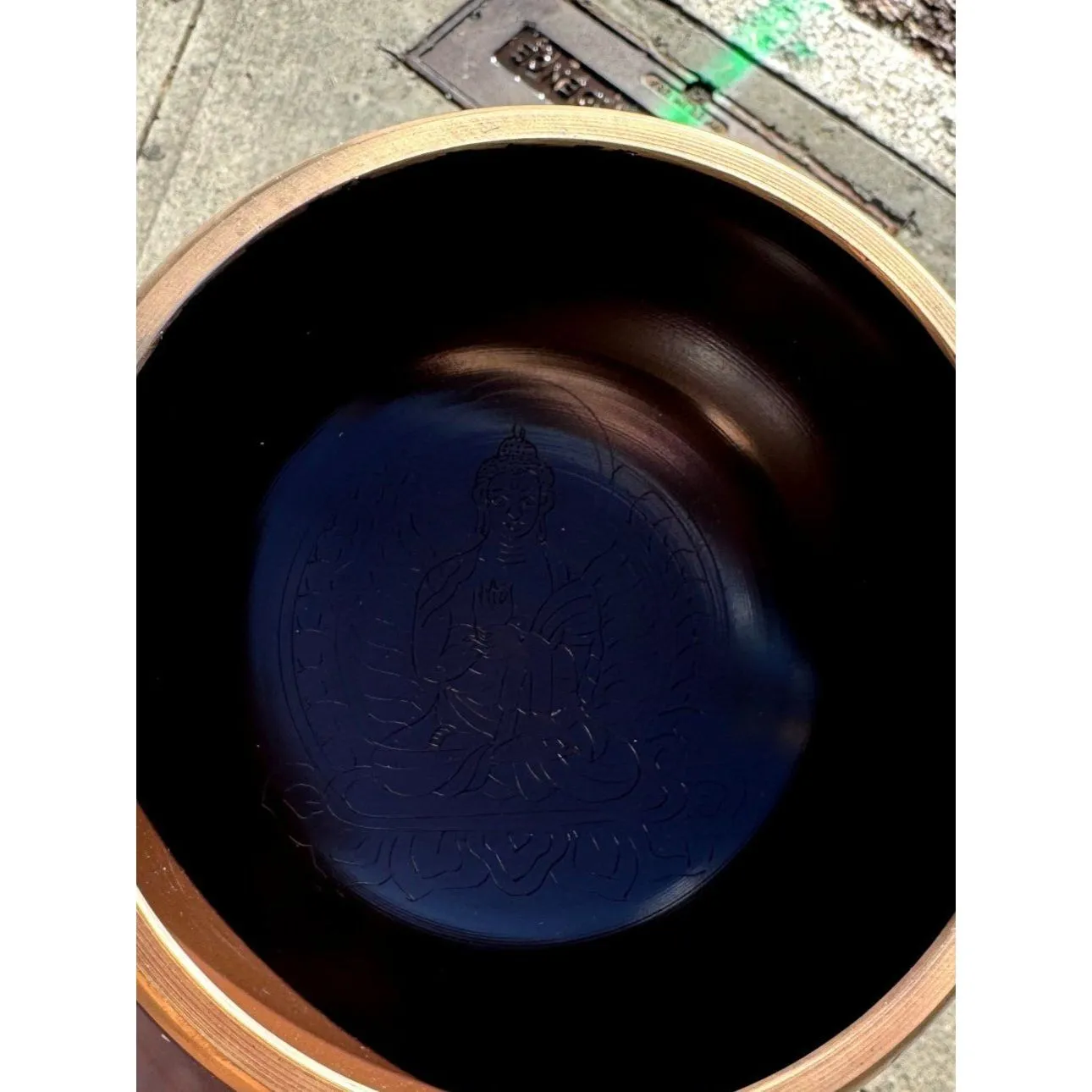 6" Tibetan Brass Singing Bowls ~ Handmade