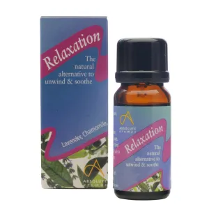 Absolute Aromas Relaxation Aromatherapy Blend 0.33 Fl. Oz.
