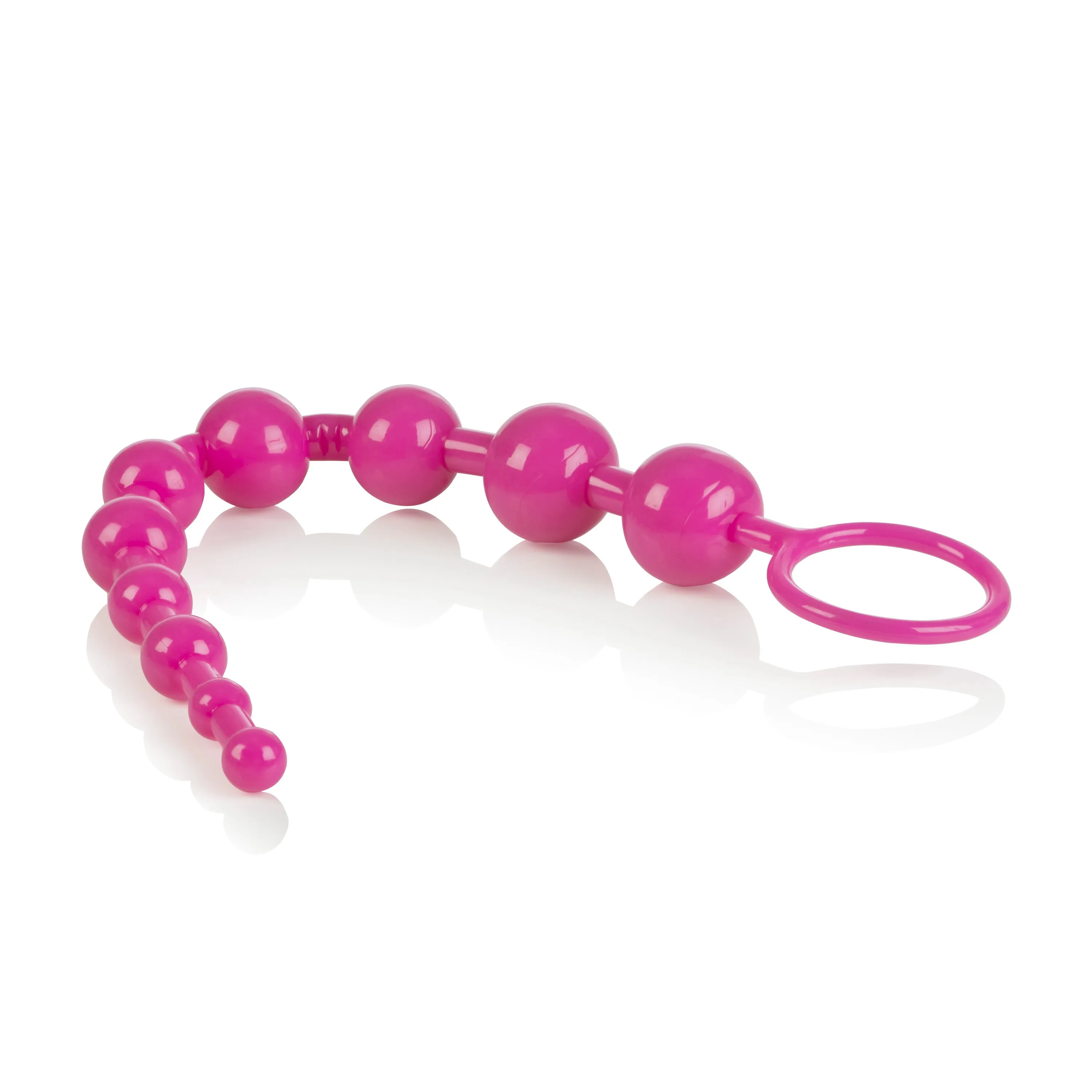 Adventure Beads: Easy-to-Use Flexible Anal Toy with Sturdy Ring