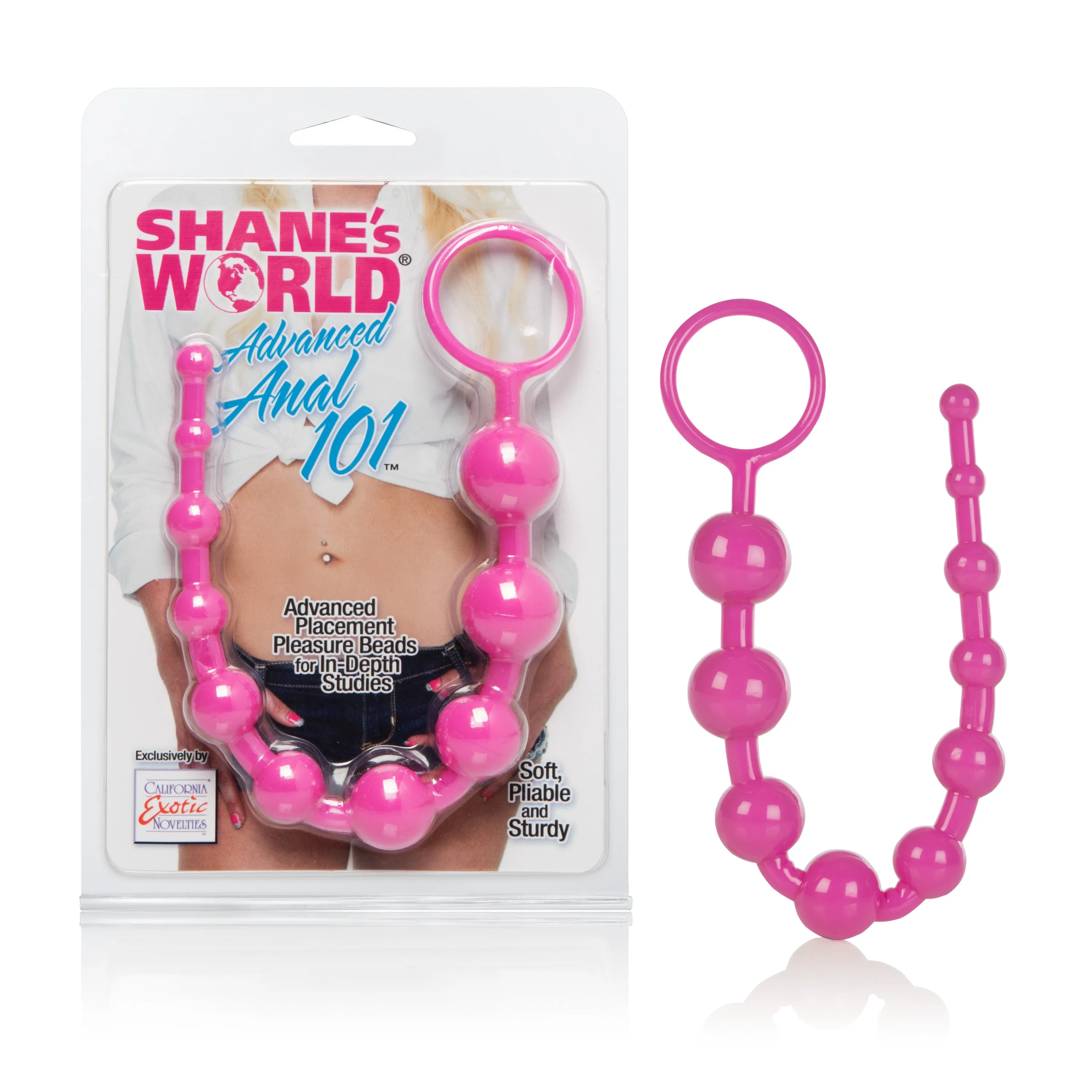 Adventure Beads: Easy-to-Use Flexible Anal Toy with Sturdy Ring