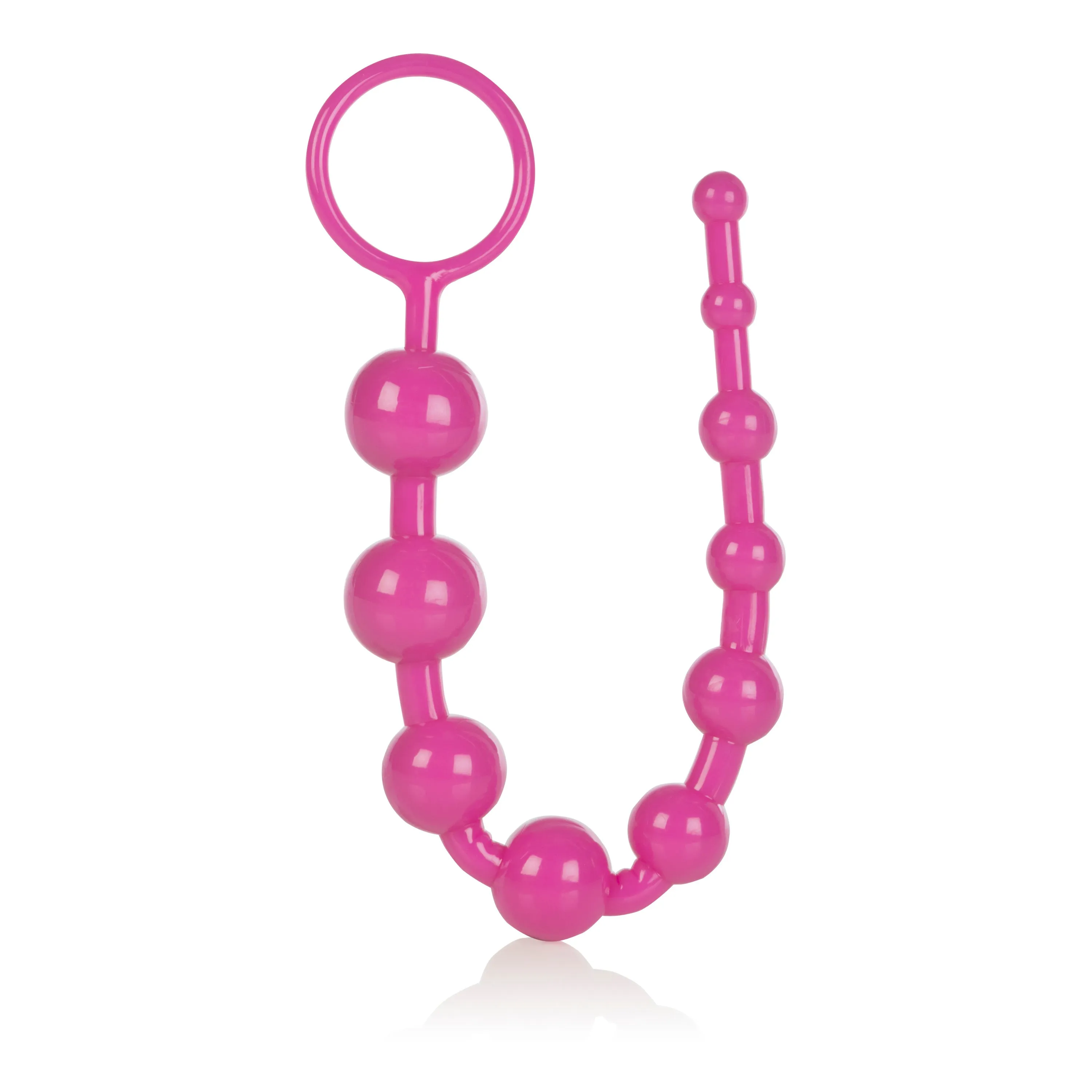Adventure Beads: Easy-to-Use Flexible Anal Toy with Sturdy Ring