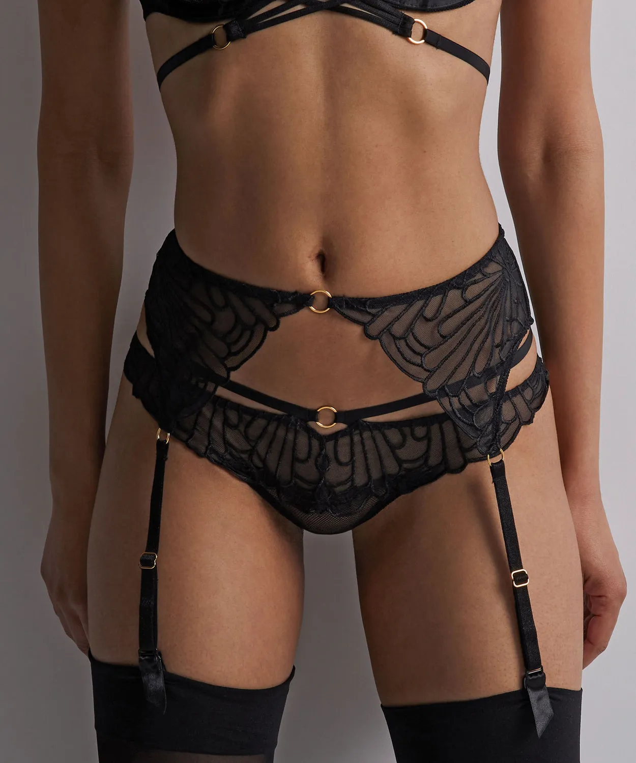 Aubade L' Indomptable Suspender Belt