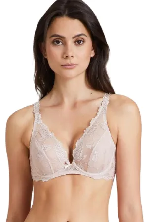 Aubade Softessence Underwired Plunge Bra, Skin (TMF12)