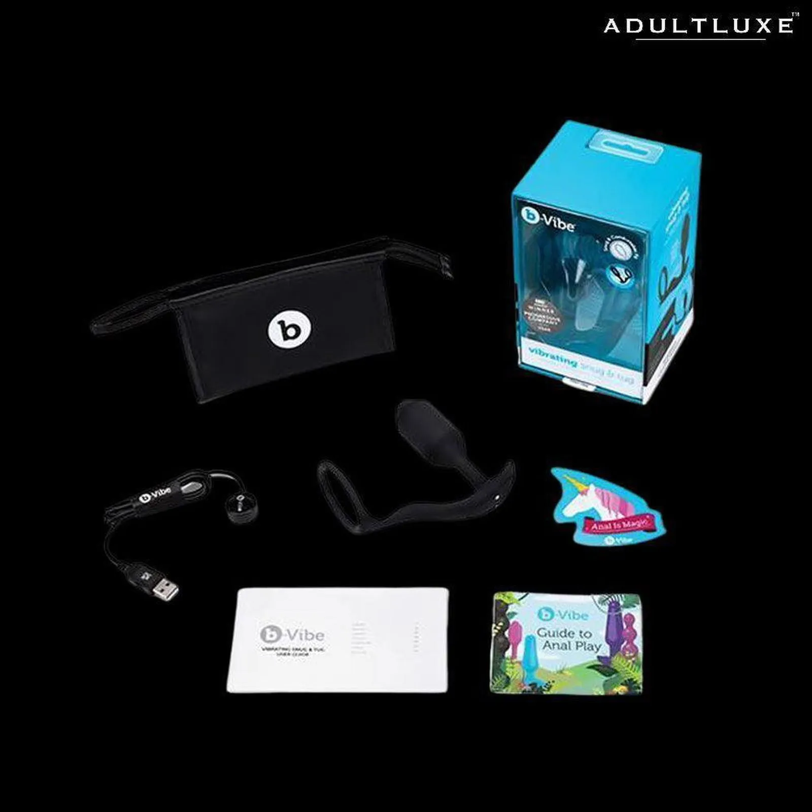 B-Vibe Vibrating Snug & Tug Cock Ring