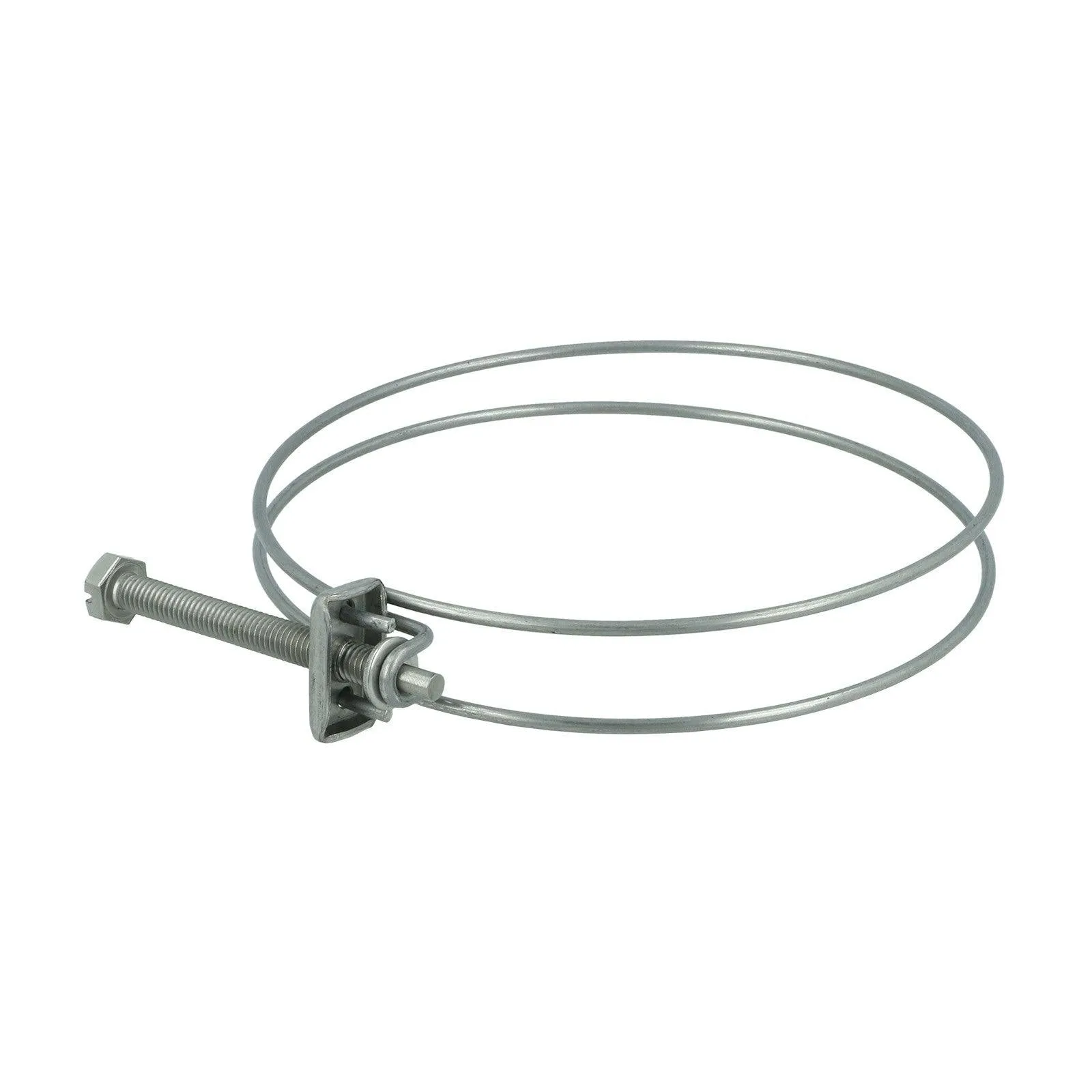 BOOST Products Double Wire Hose Clamp - Stainless Steel - 24-28mm