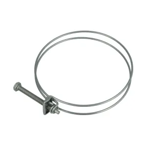 BOOST Products Double Wire Hose Clamp - Stainless Steel - 24-28mm