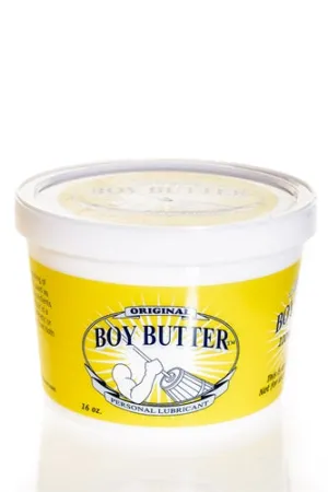 Boy Butter Coconut Oil Lube - Smooth, Plant-Based 16 Oz