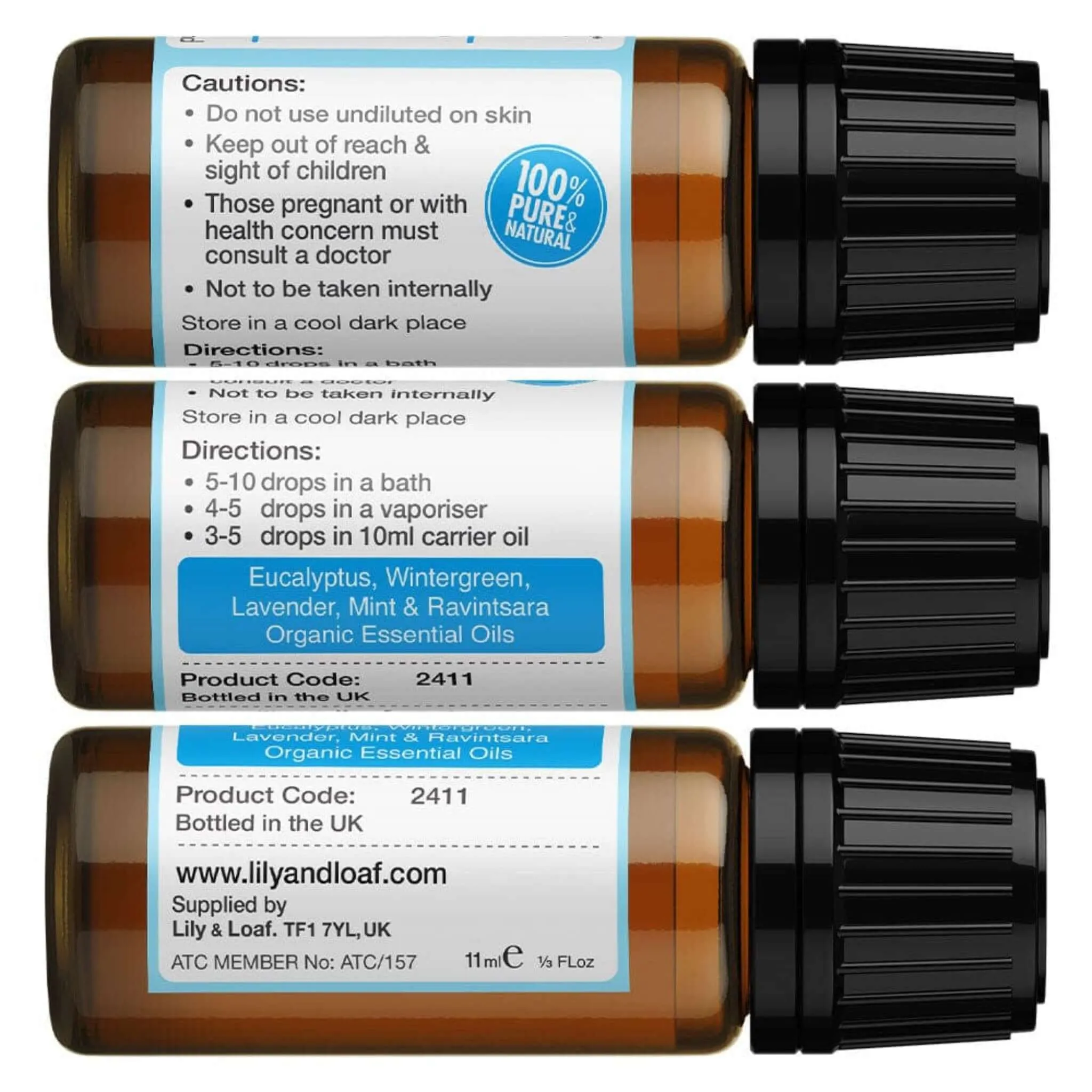 Breathe & Ease Aromatherapy Blend 10ml