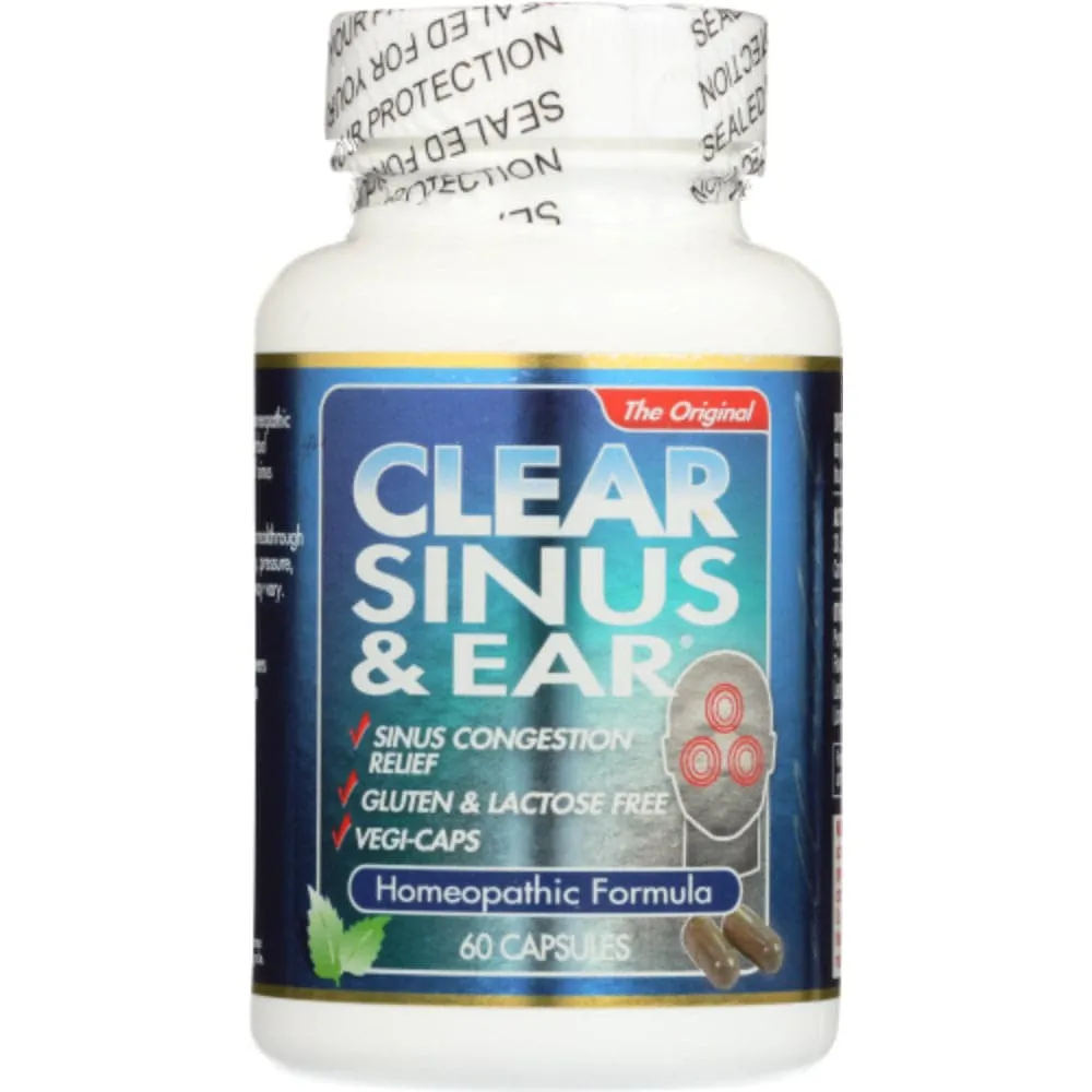 Clear Products - Clear Sinus & Ear, 60 Capsules