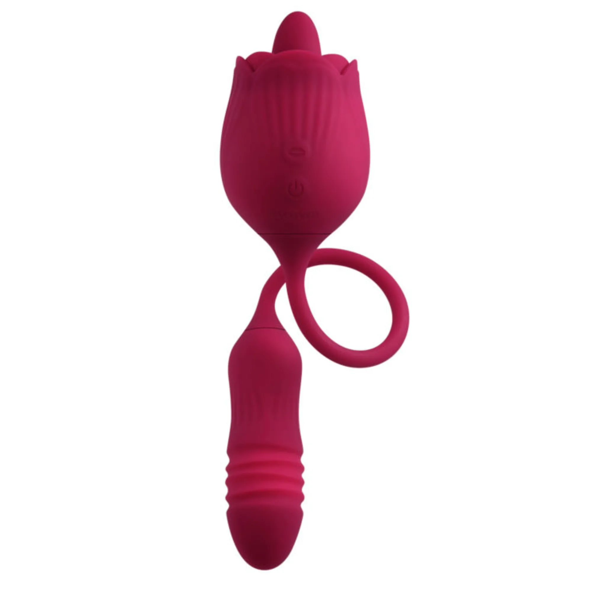 Clit Flicking Tongue Rose & Thrusting Bullet