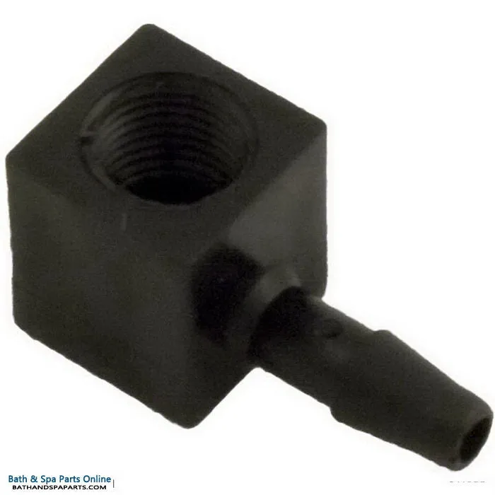 Dimension One Spas D-1 Spa Butler Ozone Diffuser Elbow [90° Barb] (1560-58)