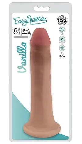 Easy Riders 8" Slim Bioskin Dong Vanilla