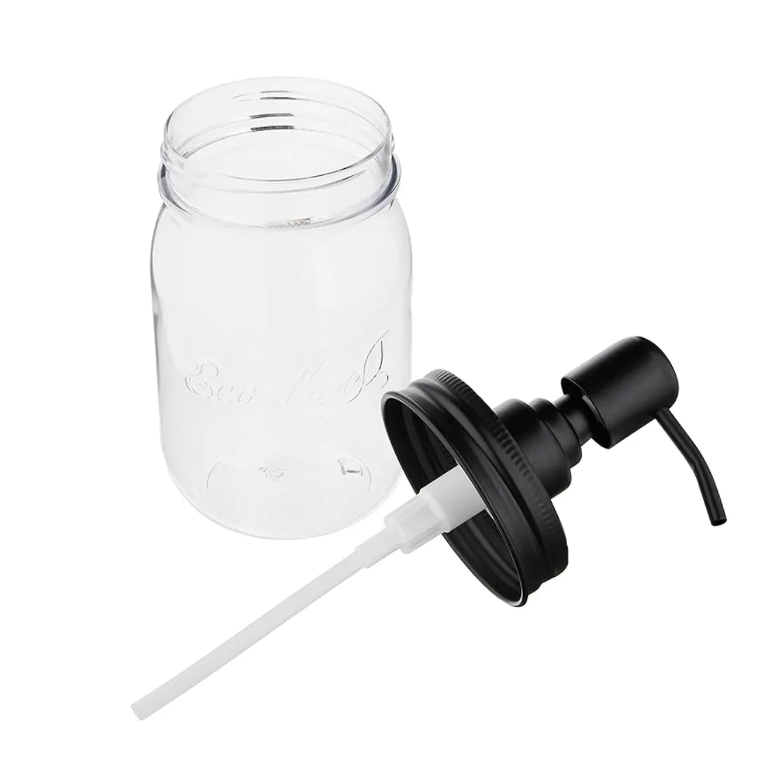 Ecoslay Reusable Mason Jar and Pump Top