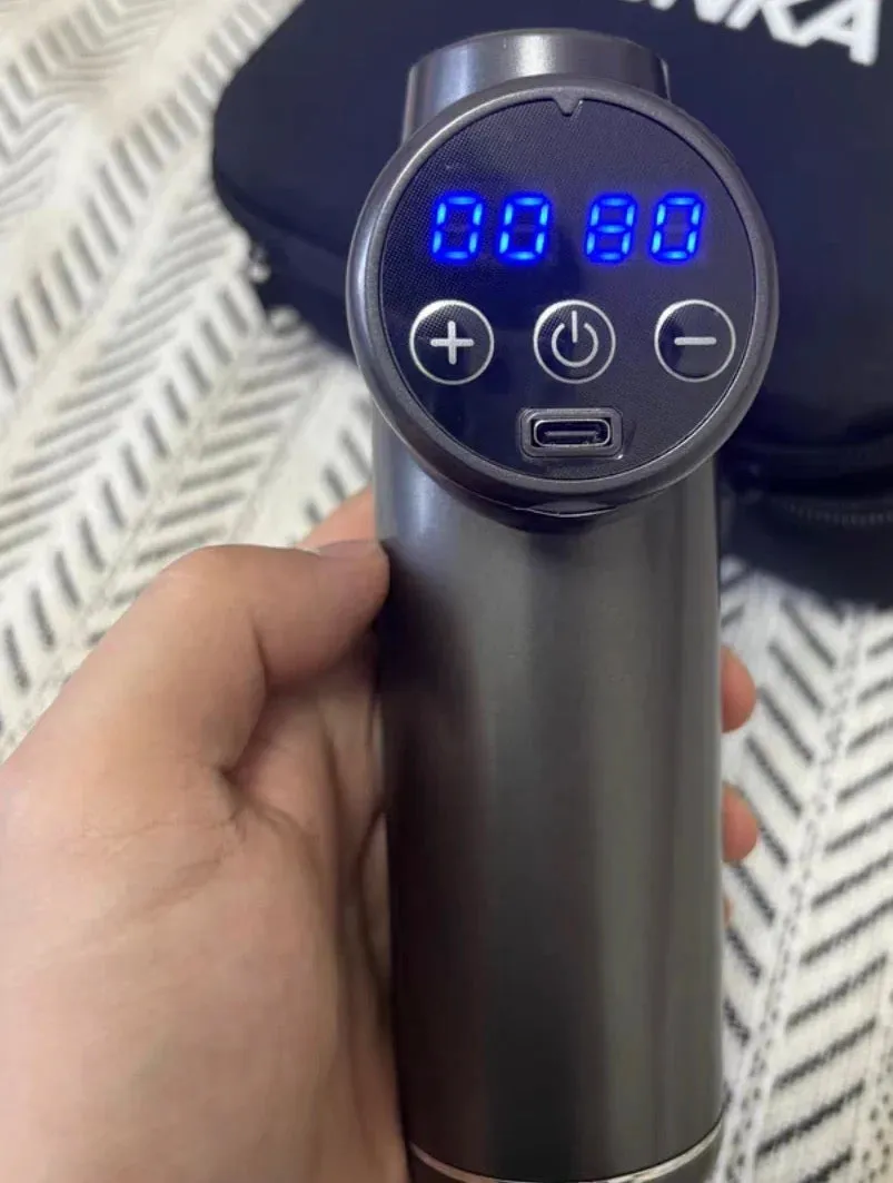 Enterlife massager, deep tissue massager with massage gun