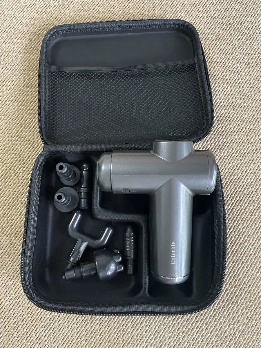 Enterlife massager, deep tissue massager with massage gun