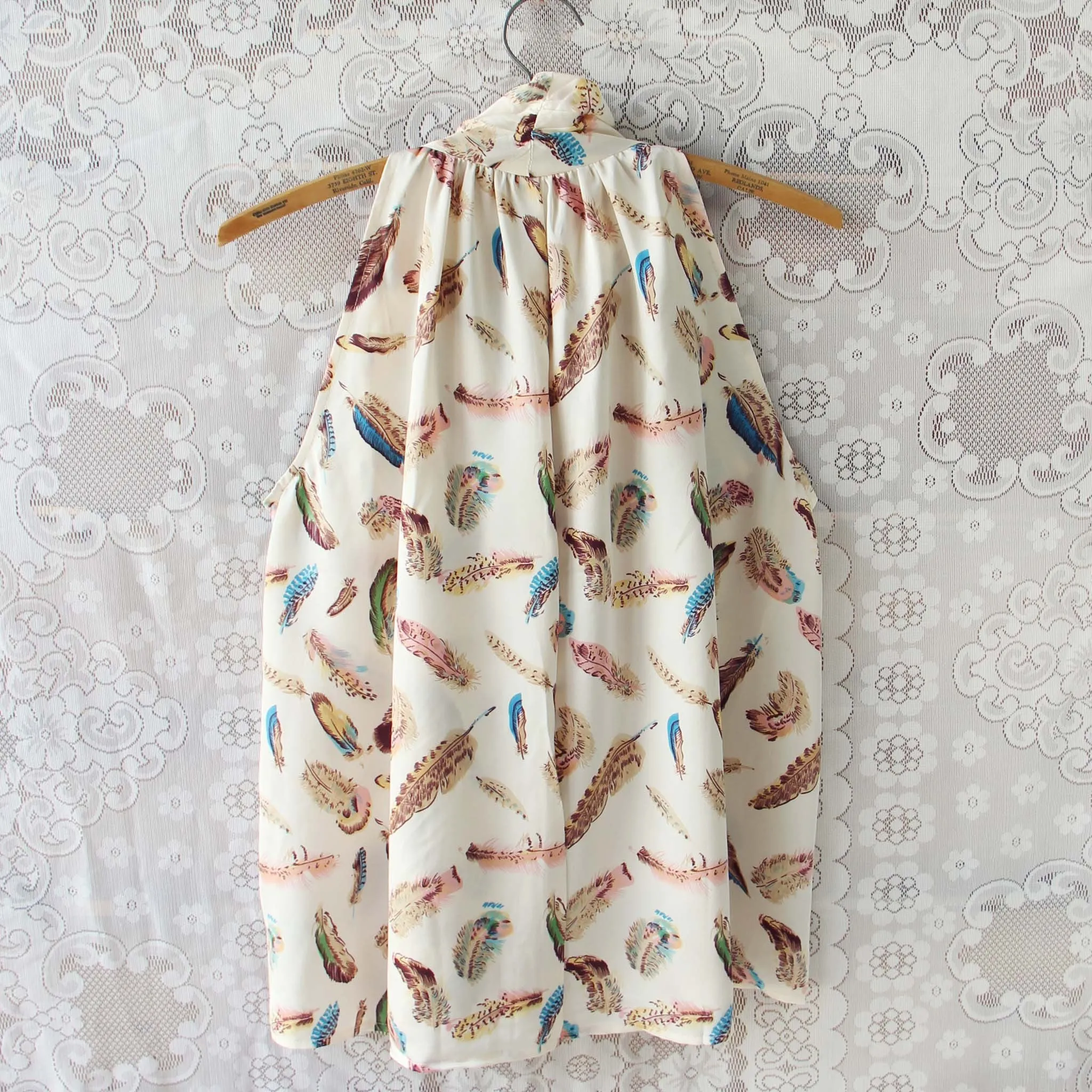 Falling Feathers Top