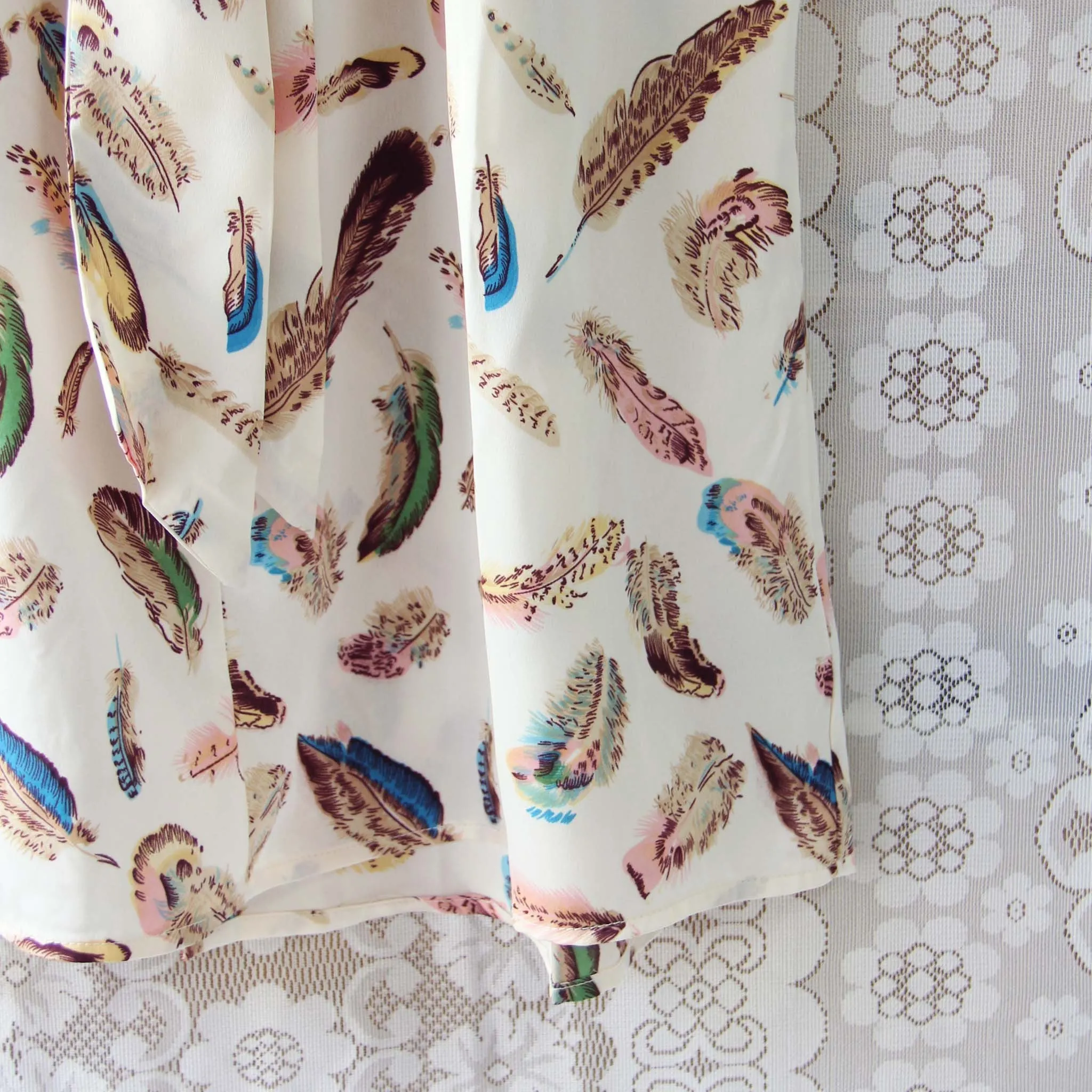 Falling Feathers Top