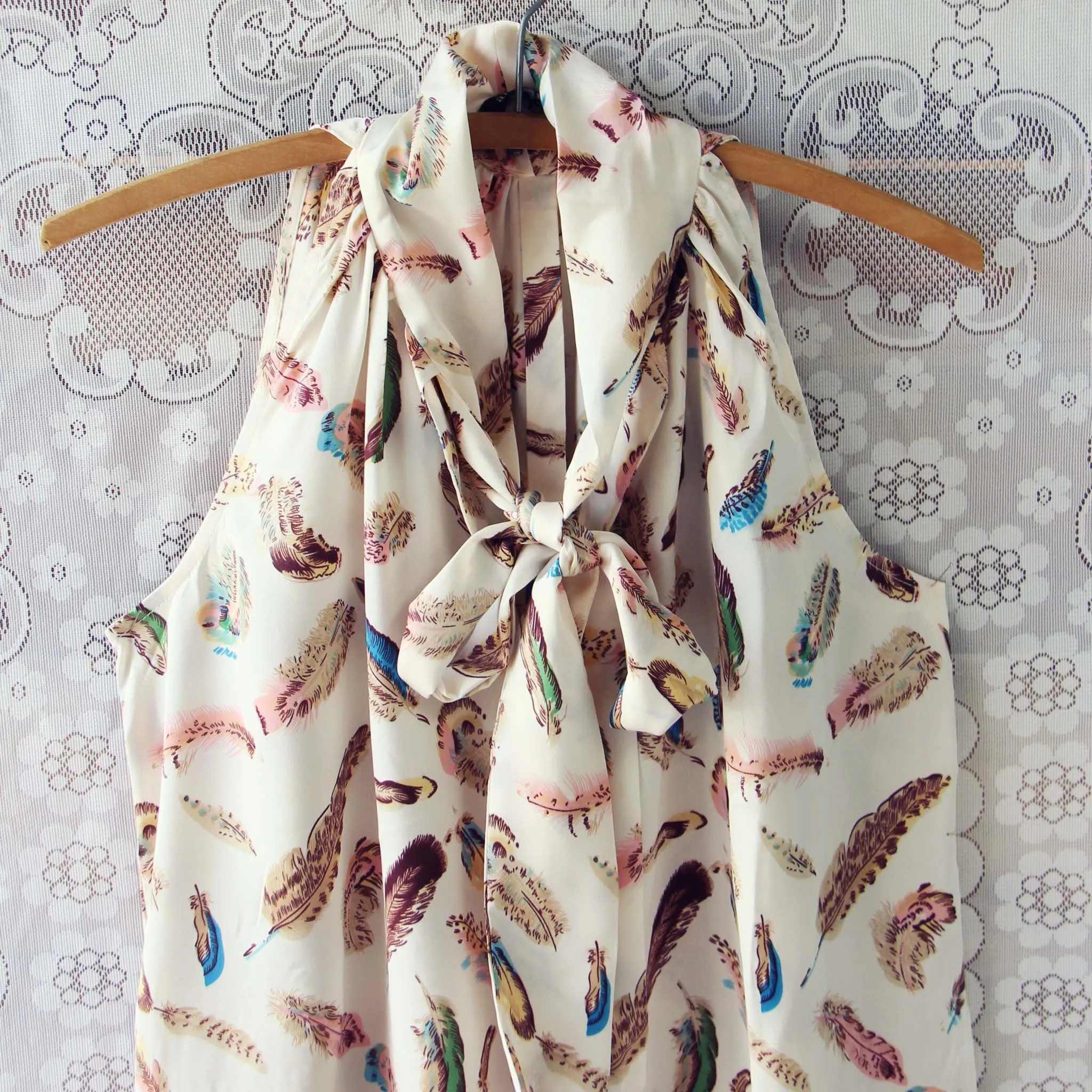 Falling Feathers Top
