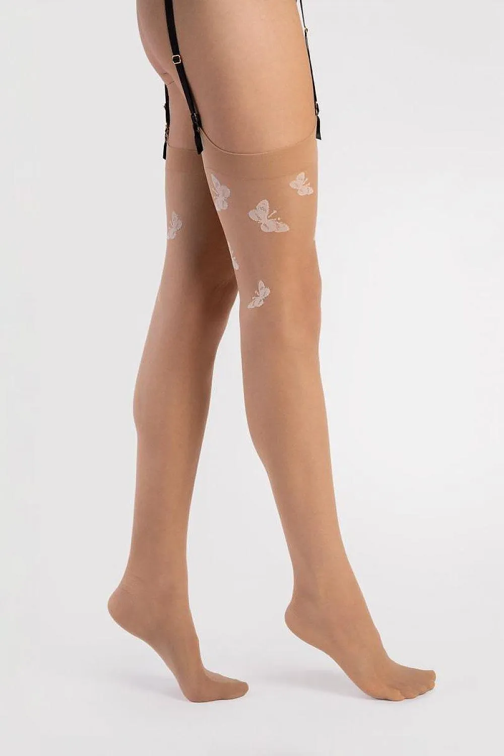 Fiore ethereal waist stockings