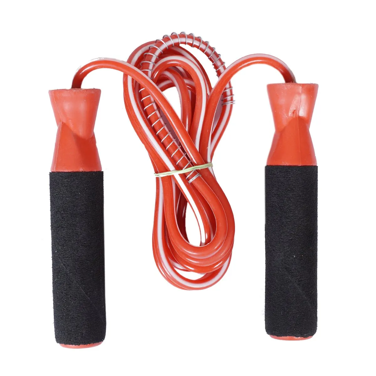 Foam Padded Fitness Skipping Rope Pack of 2 (Red / Blue)