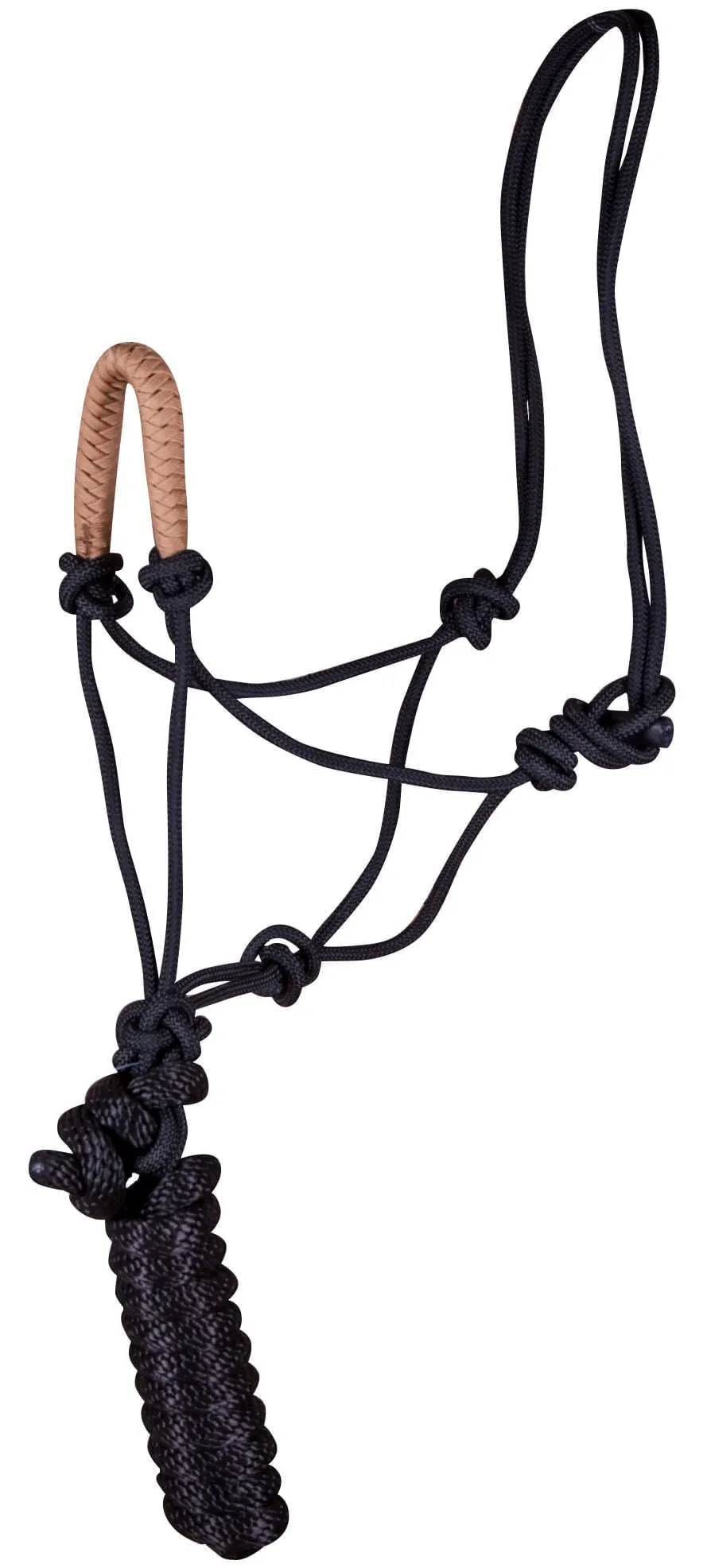 Jeffers Solid Nose Rope Halter