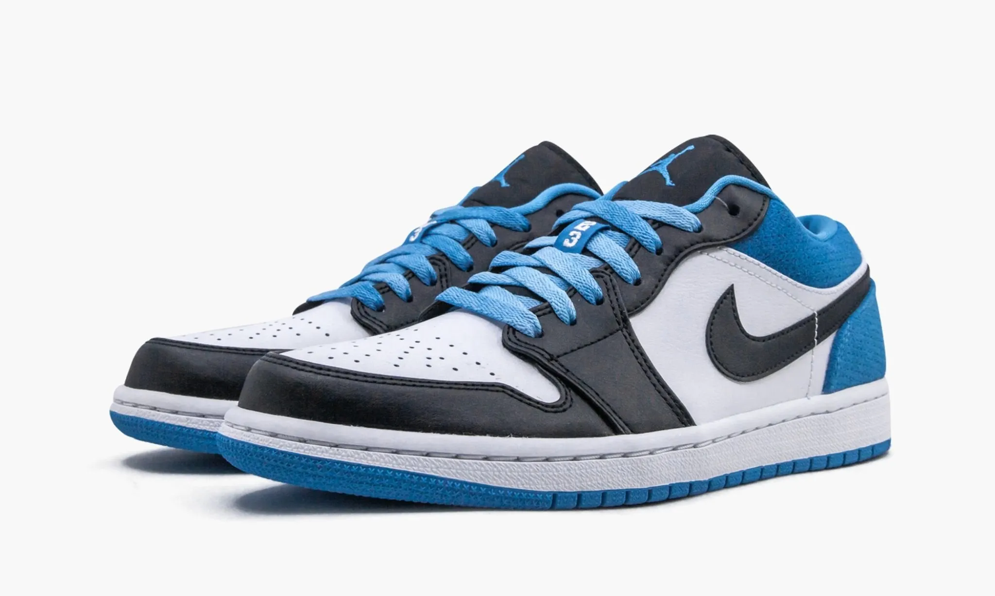 Jordan 1 Low "Laser Blue" Grade School