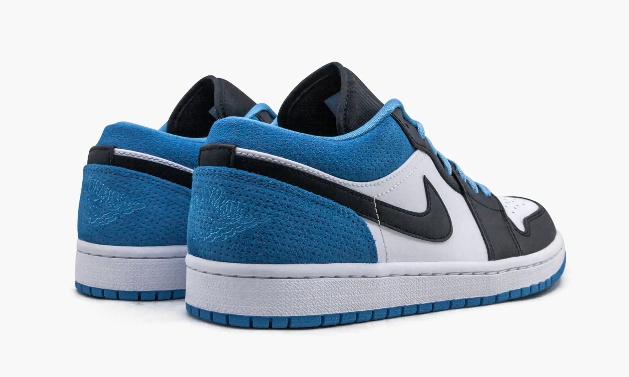 Jordan 1 Low "Laser Blue" Grade School