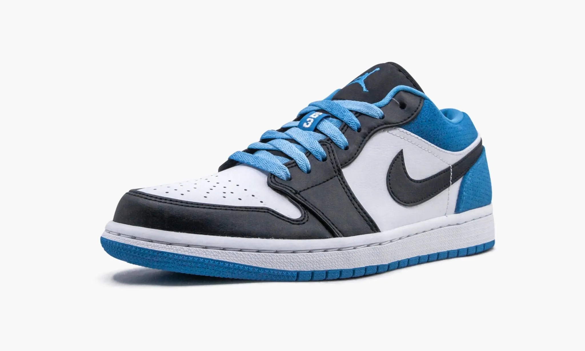 Jordan 1 Low "Laser Blue" Grade School