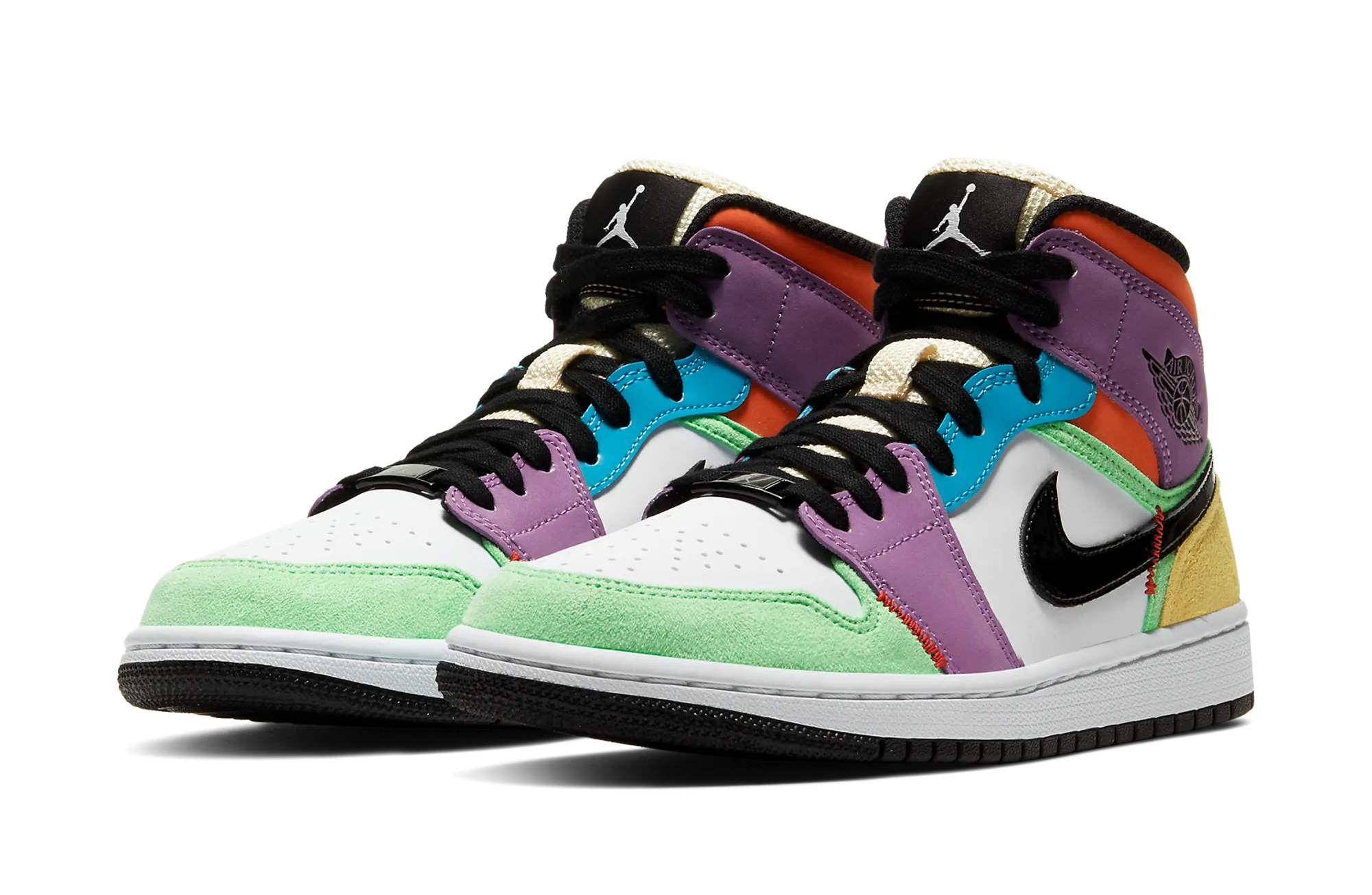 Jordan 1 Mid "Multi-Color" Women's