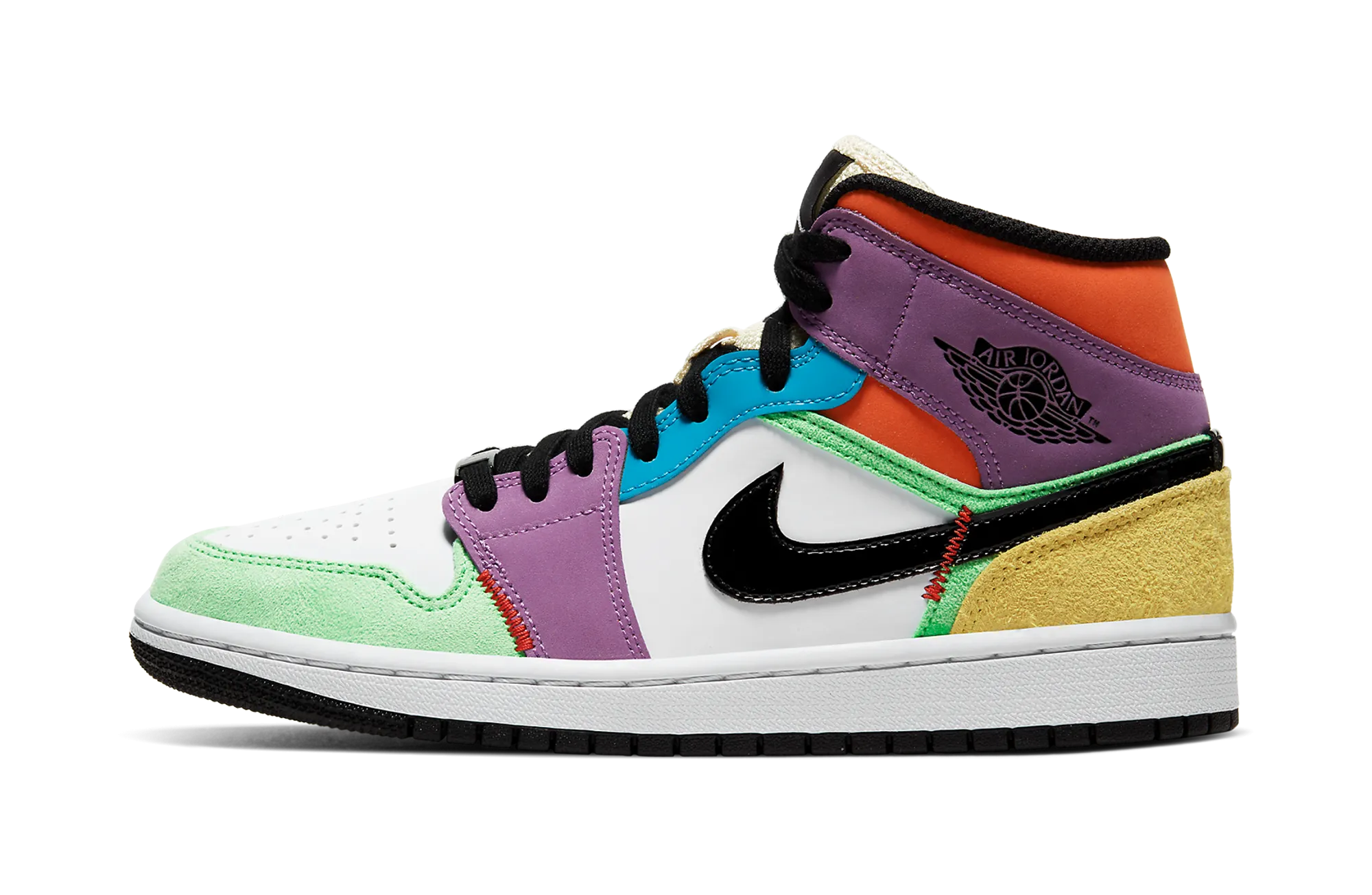 Jordan 1 Mid "Multi-Color" Women's