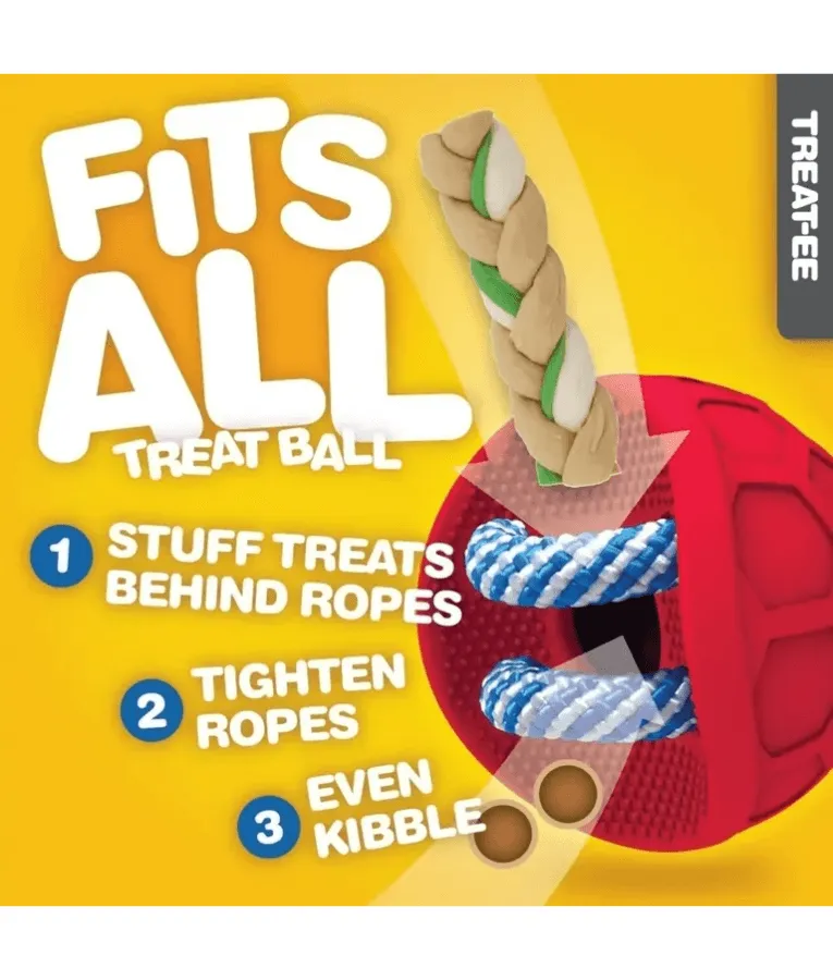 JW Fits All Treat Ball Dog Toy