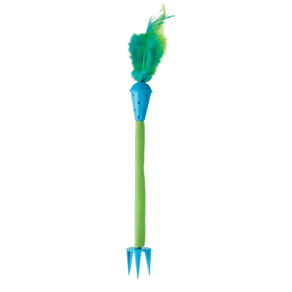 Kong Connects Scratch Toy With Catnip Inside for Cats (Sky Blue)