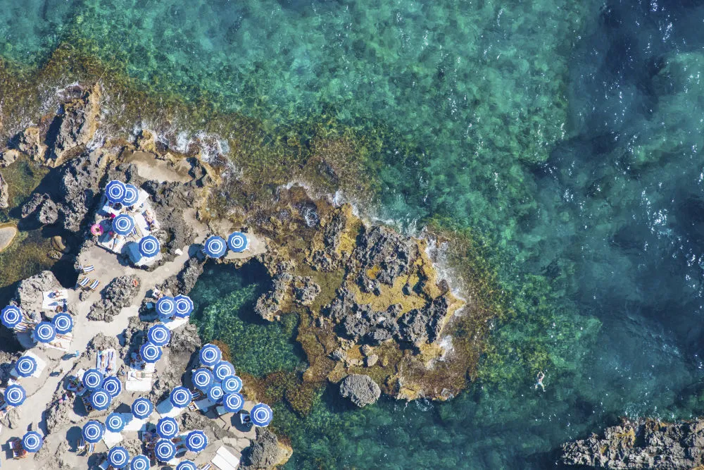 La Fontelina from Above, Capri