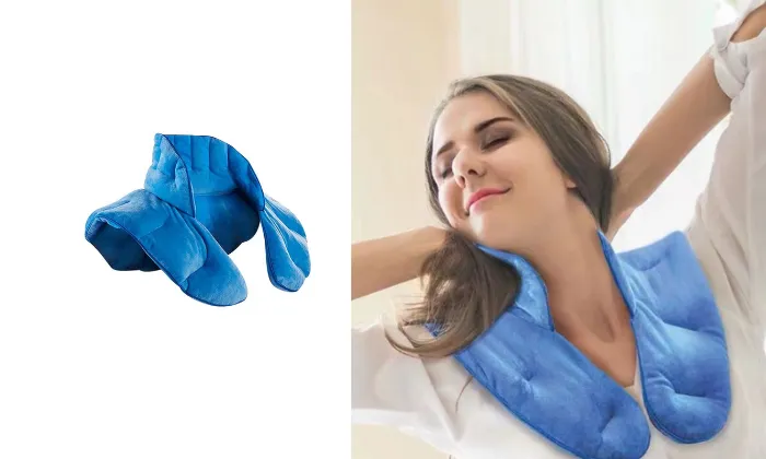 Lavender Filling Microwave Heating Neck Pillow