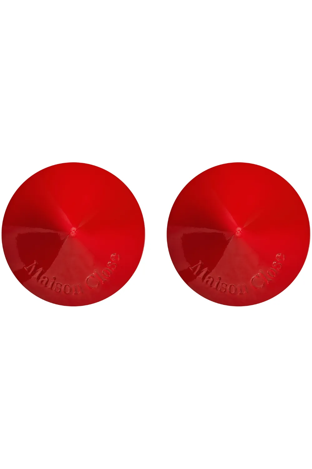 Les Fétiches Patent Leather Pasties Red