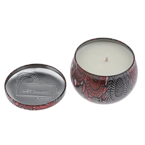 LOOM TREE® Scented Candle Natural Wax & Oils Soy Wax Tins Candle Baies|Home & Décor|Candle Holders|Tealight Candle Holders