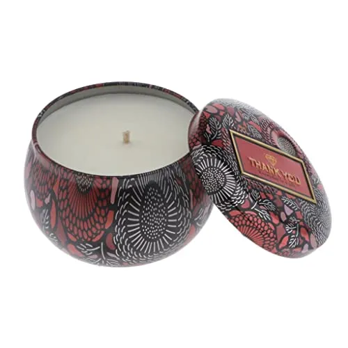 LOOM TREE® Scented Candle Natural Wax & Oils Soy Wax Tins Candle Baies|Home & Décor|Candle Holders|Tealight Candle Holders