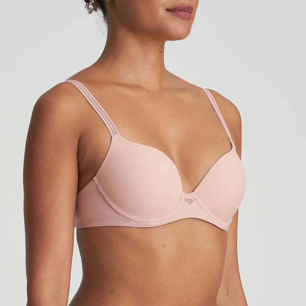 LOUIE Padded Bra in Powder Rose