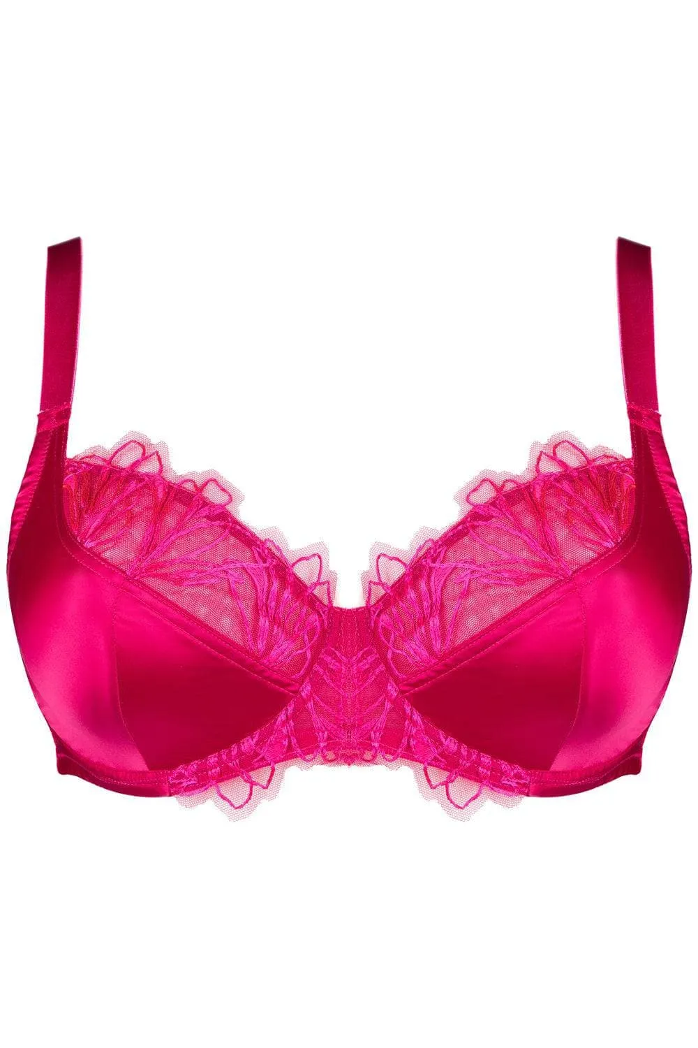 Love Supreme Underwired Bra in Fuchsia