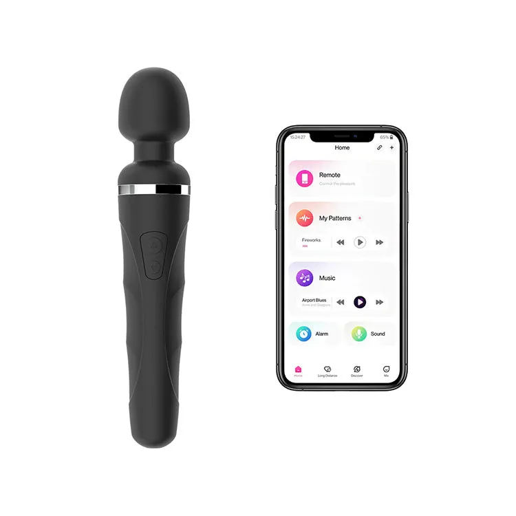 Lovense Domi 2 Bluetooth Controlled Wand Vibrator