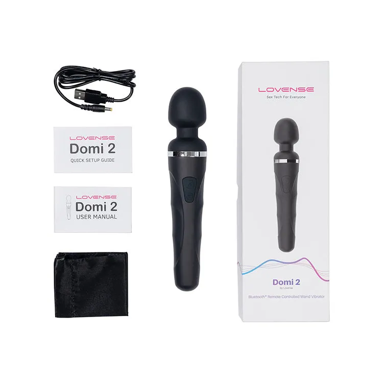 Lovense Domi 2 Bluetooth Controlled Wand Vibrator