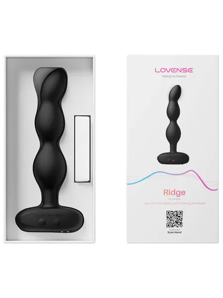Lovense Ridge Bluetooth Remote Controlled Anal Beads