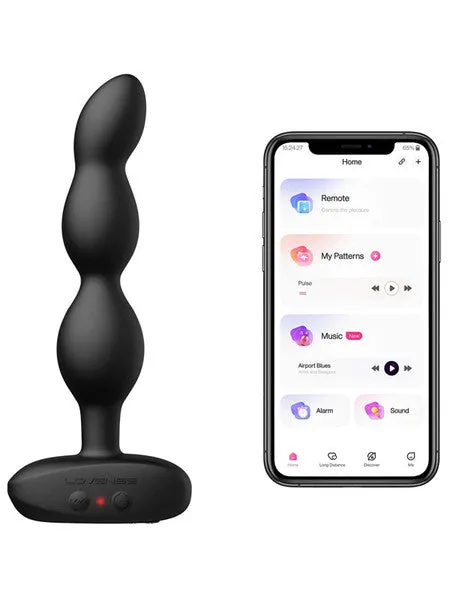 Lovense Ridge Bluetooth Remote Controlled Anal Beads