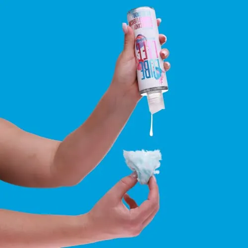 Lube Life Water-Based Cotton Candy Flavored Lubricant, Personal Lube for Men, Women and Couples, Made Without Added Sugar, 8 Fl Oz