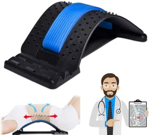 Lumbar Bliss: Ergonomic Back Stretcher for Ultimate Comfort and Spinal Relief