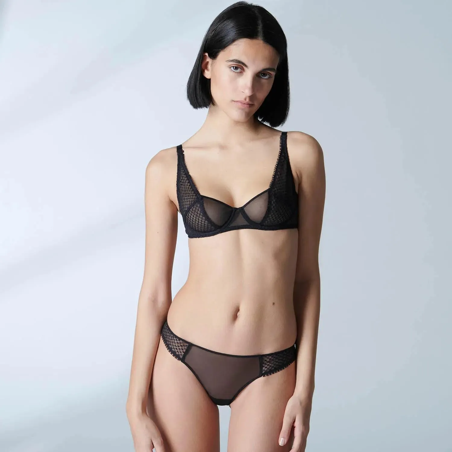 Manon mesh plunge bra
