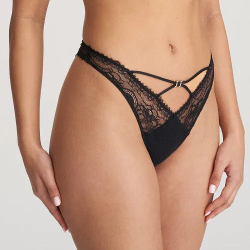 Marie Jo Junoo Thong | BLACK